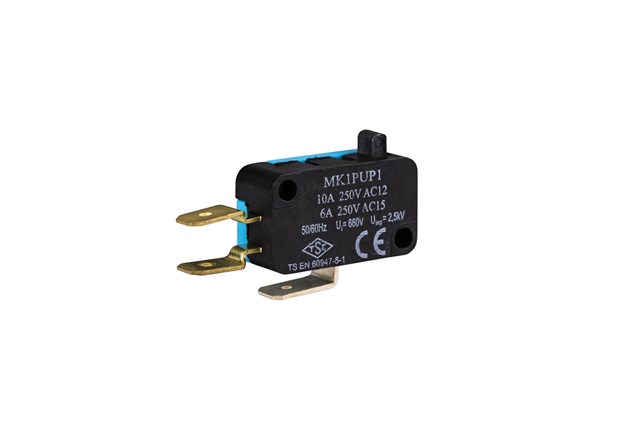 Plastic Thin Plunger 1CO MK1 Series Micro Switch